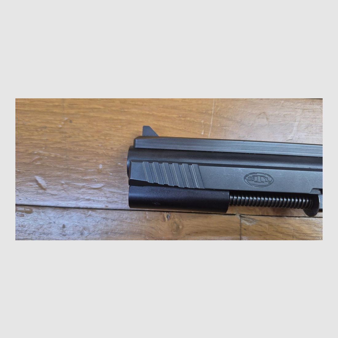 Umrüstung für Tanfoglio-Pistole – Modell 1911 Witness Custom – Kal. .22LR – Komplettset Lauf + Verschluss + Magazin – Marke STI – 100% Stahl – TBE++, Bild 5 von 10