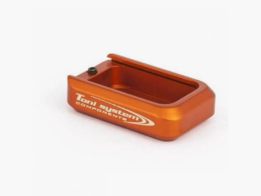 Toni System CZ Shadow magazine base +1 shot - Orange