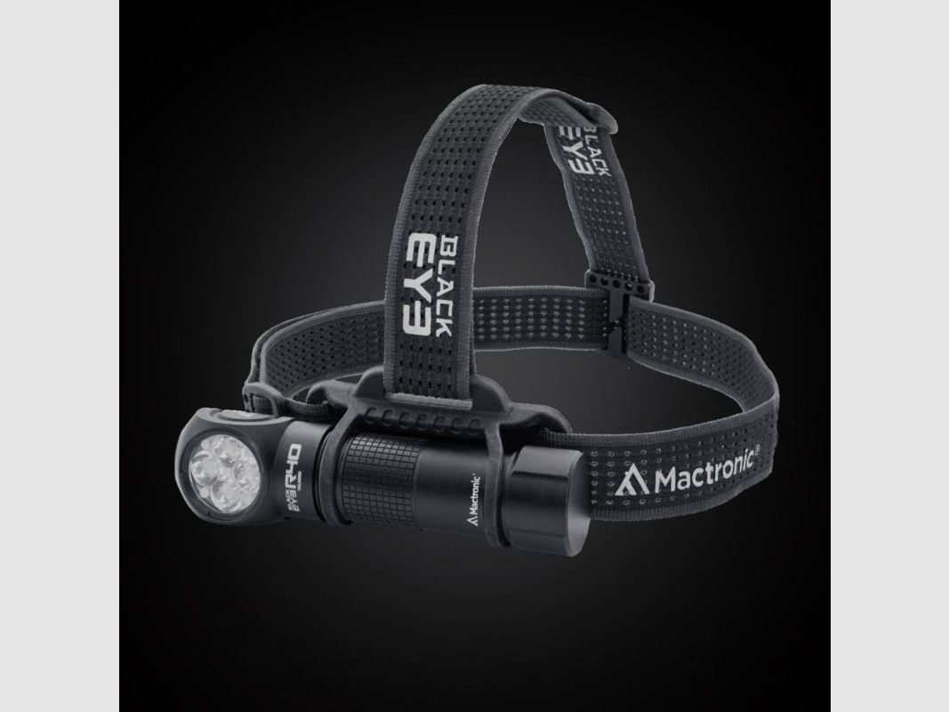 Torcia angolare BLACK EYE R40 Mactronic 4000 lm, immagine 1 di 4