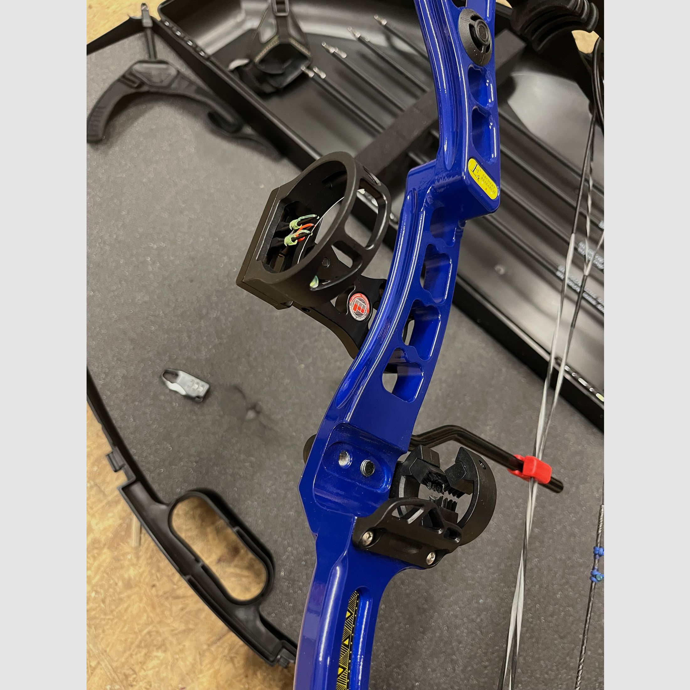 EK Archery AXIS Blau Komplettset TAUSCH