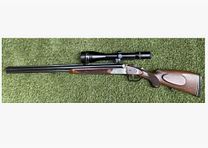 Taladro Heym con Zeiss 3-12x56 y cañón insertado .22Hornet 20/76;9,3x74R