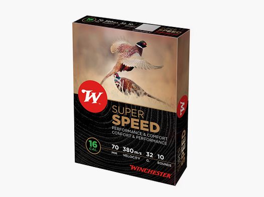 Winchester Super Speed .16/70 32g #2 (3,7mm) 10 Patronen