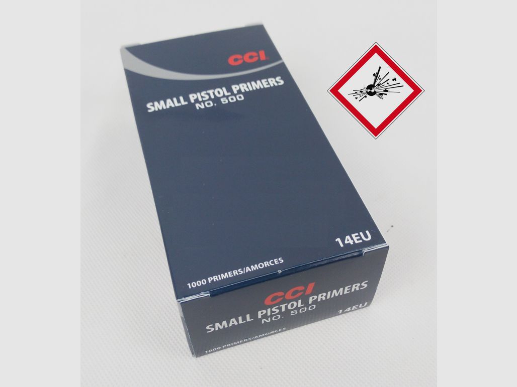 CCI Primers #500 Small Pistol
