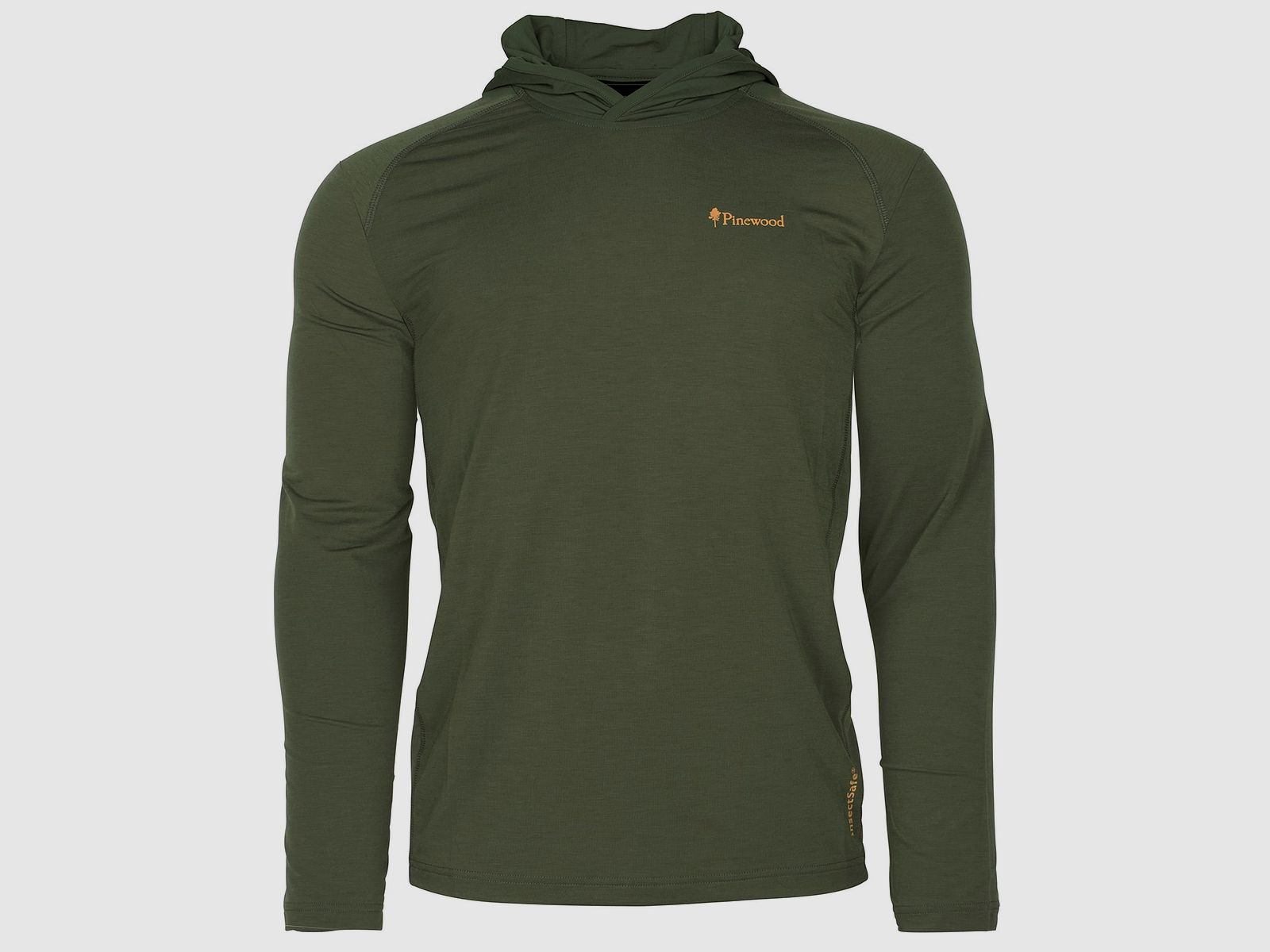 Pinewood Hoodie Insect Safe Moss Green