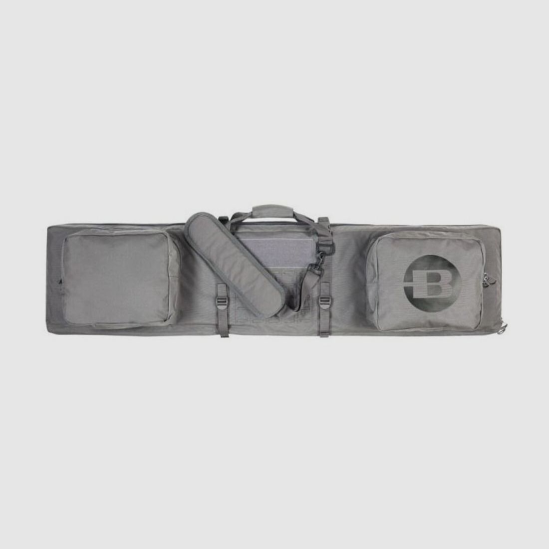 Bergara Tactical Doppel-Futteral Grau