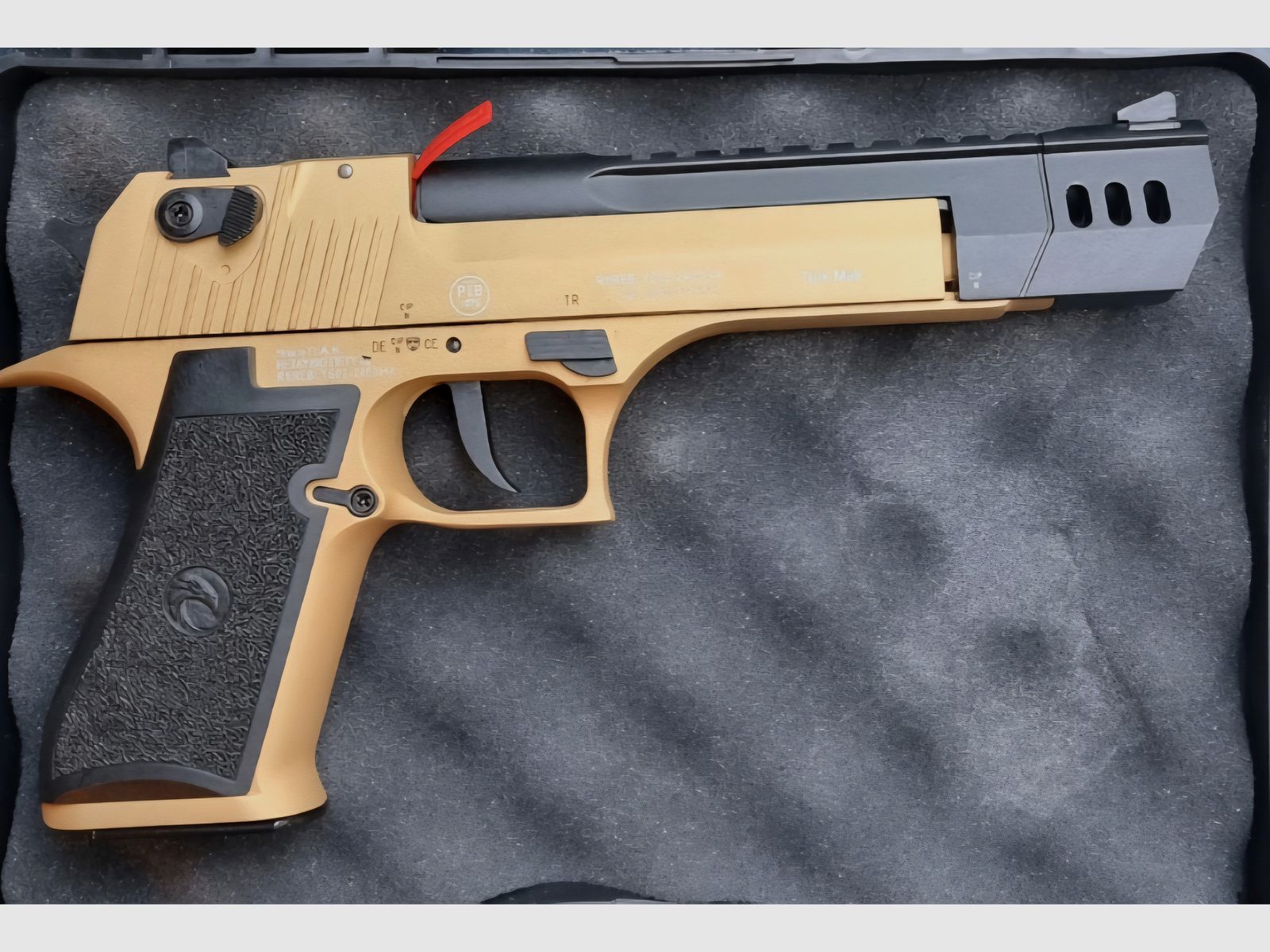 Retay Big Fifty XL en bicolor (negro/dorado) nuevo y original empaquetado + accesorios