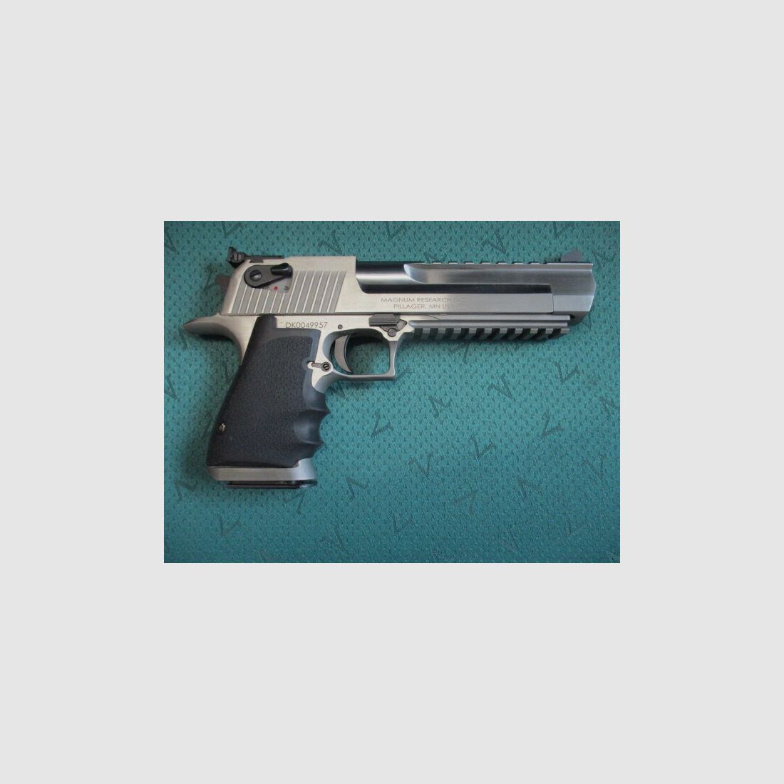 Pistole Desert Eagle Magnum Research stainless neuwertig .50AE Desert Eagle