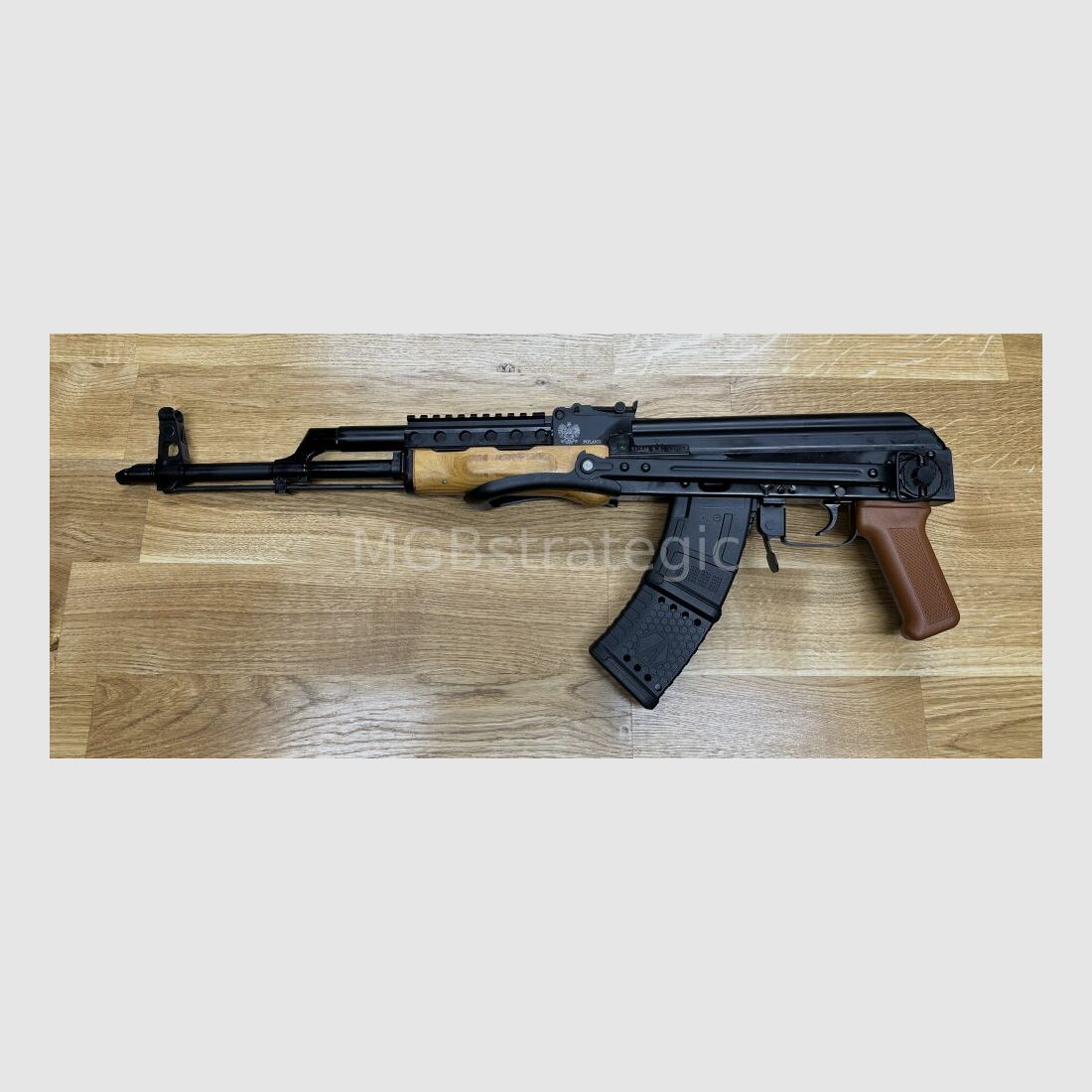 WBP Jack - carabina semiautomatica 7,62x39 - sistema AKM AKMS AK47 AK74 con calcio pieghevole - il bayonetta può essere montato - Made in Poland - canna Radom civile forgiata a freddo, forgiata e cromata duro