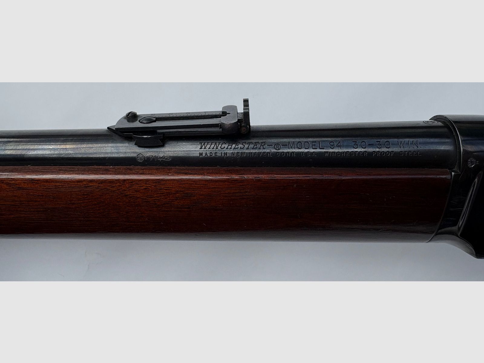 Musketón del Centenario de la NRA Repetidor de palanca 1971 30-30 Win