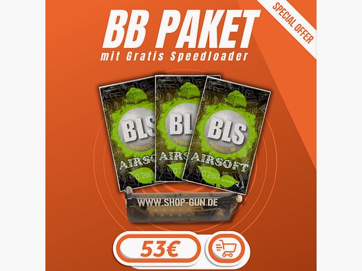 0.28g BLS BIO Sparpaket mit Speedloader