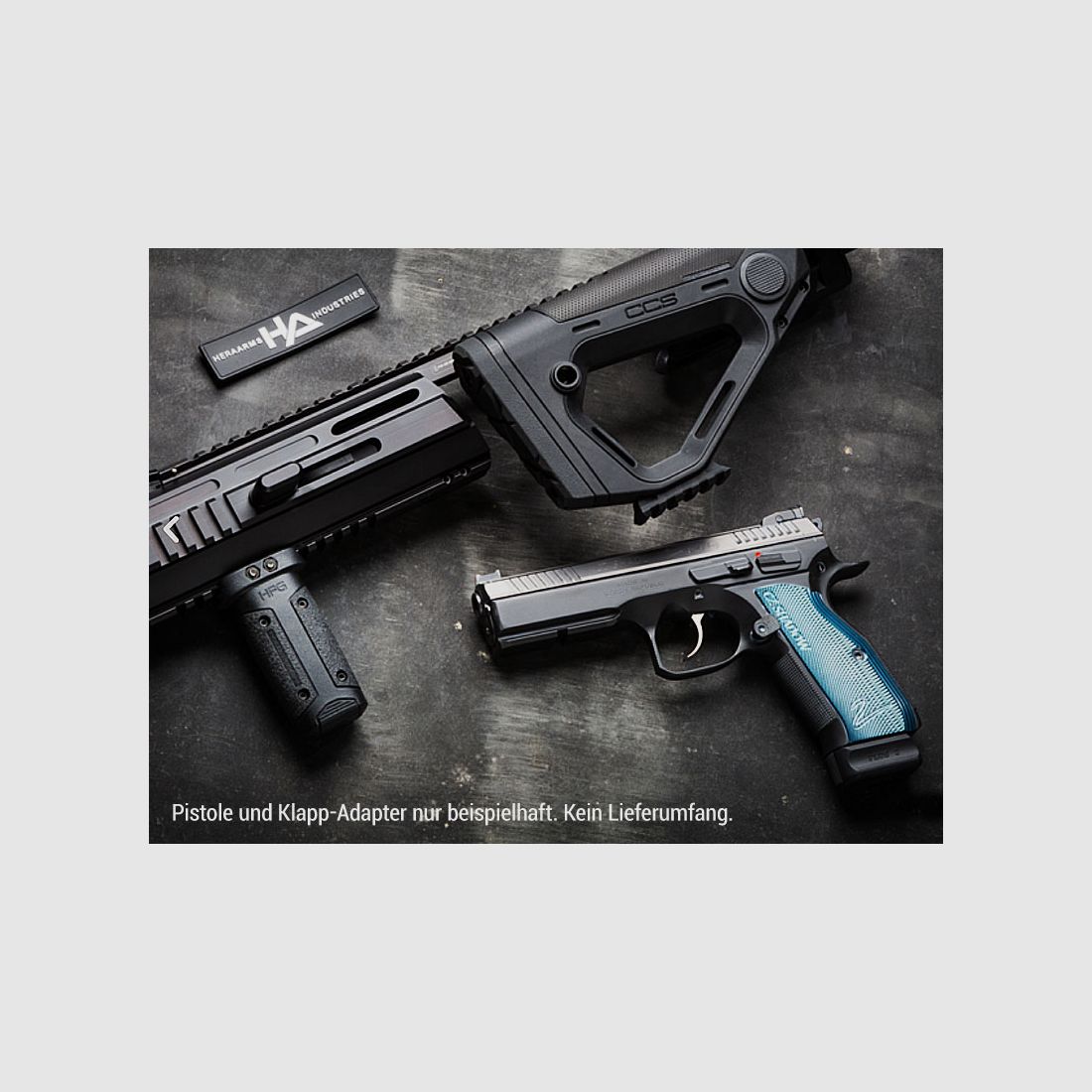 HERA ARMS TRIARII RTU, Pistolen-Schaft CZ Shadow 2