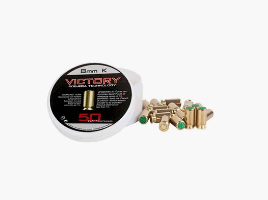 VICTORY Platzpatronen 8mm 50 Stk