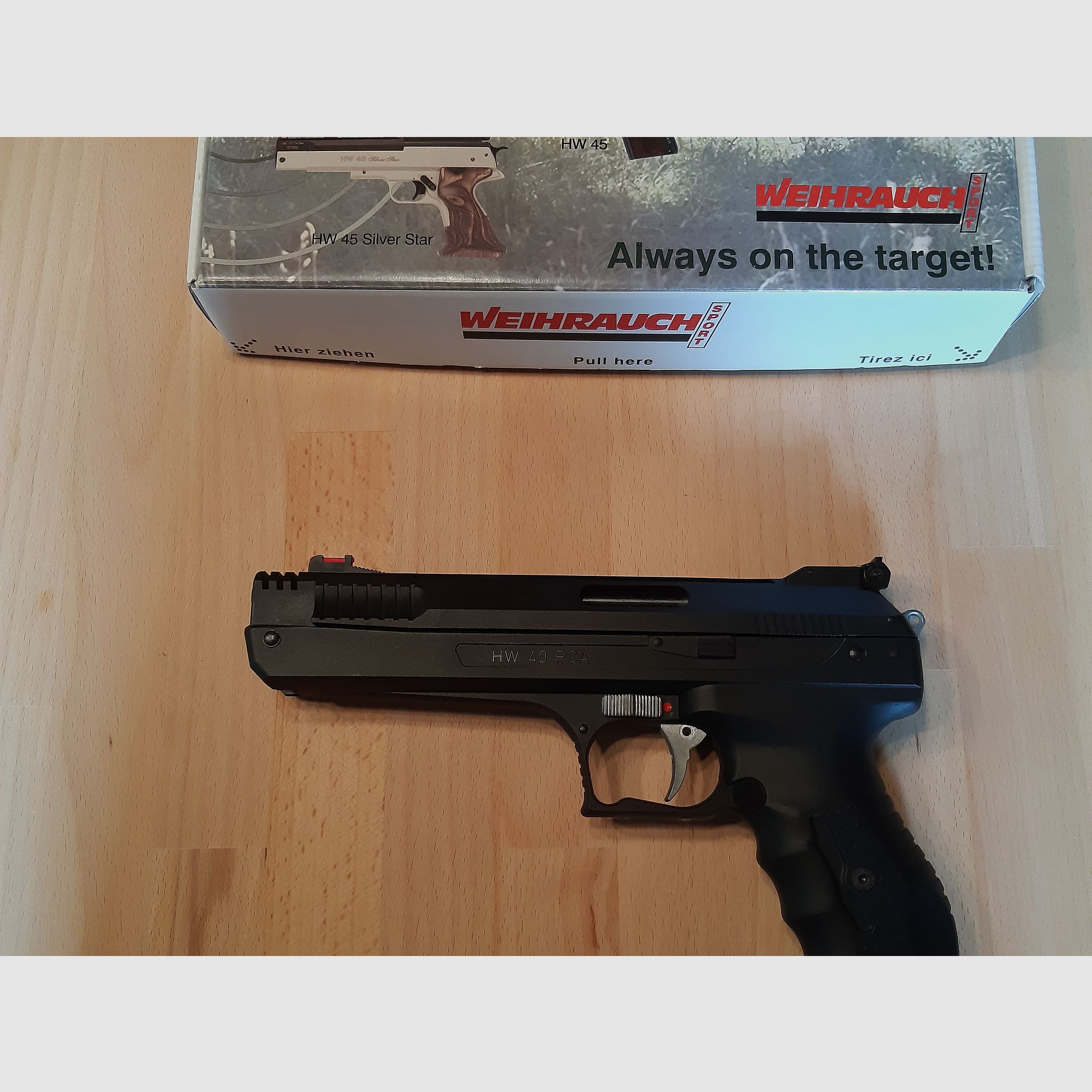 Weihrauch Sport Luftpistole HW 40 PCA