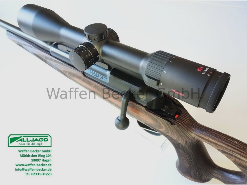 Mauser Mod. 25 Max Izquierda Cal. .308Win. Rifle de tracción recta + Minox RS4 2,5-10x50