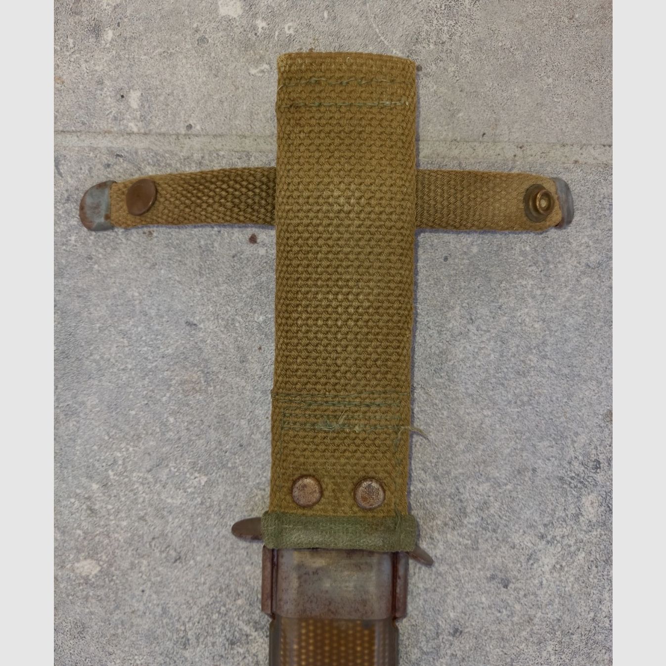 Couteau de tranchée WKII US.M3/Kampfmesser avec étui US.M8