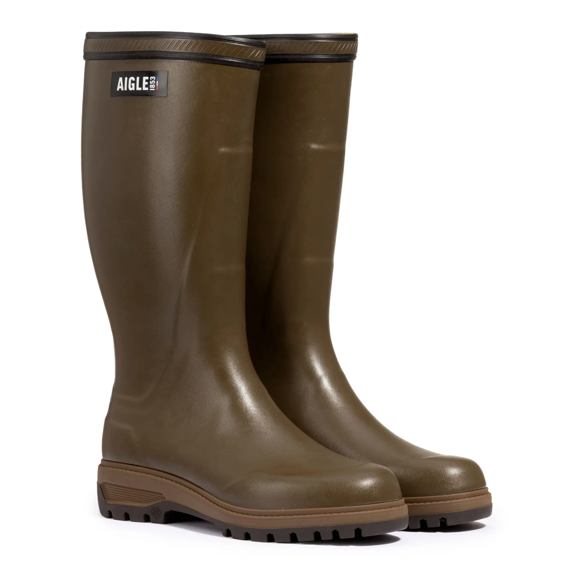Aigle Parcours 3.0 Endurance S Women's Rubber Boots (Olive)