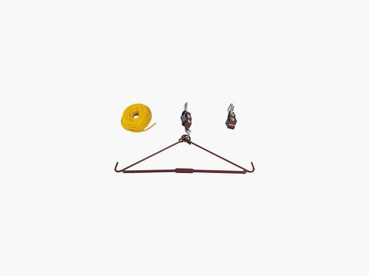 Opstapbeugel met katrol