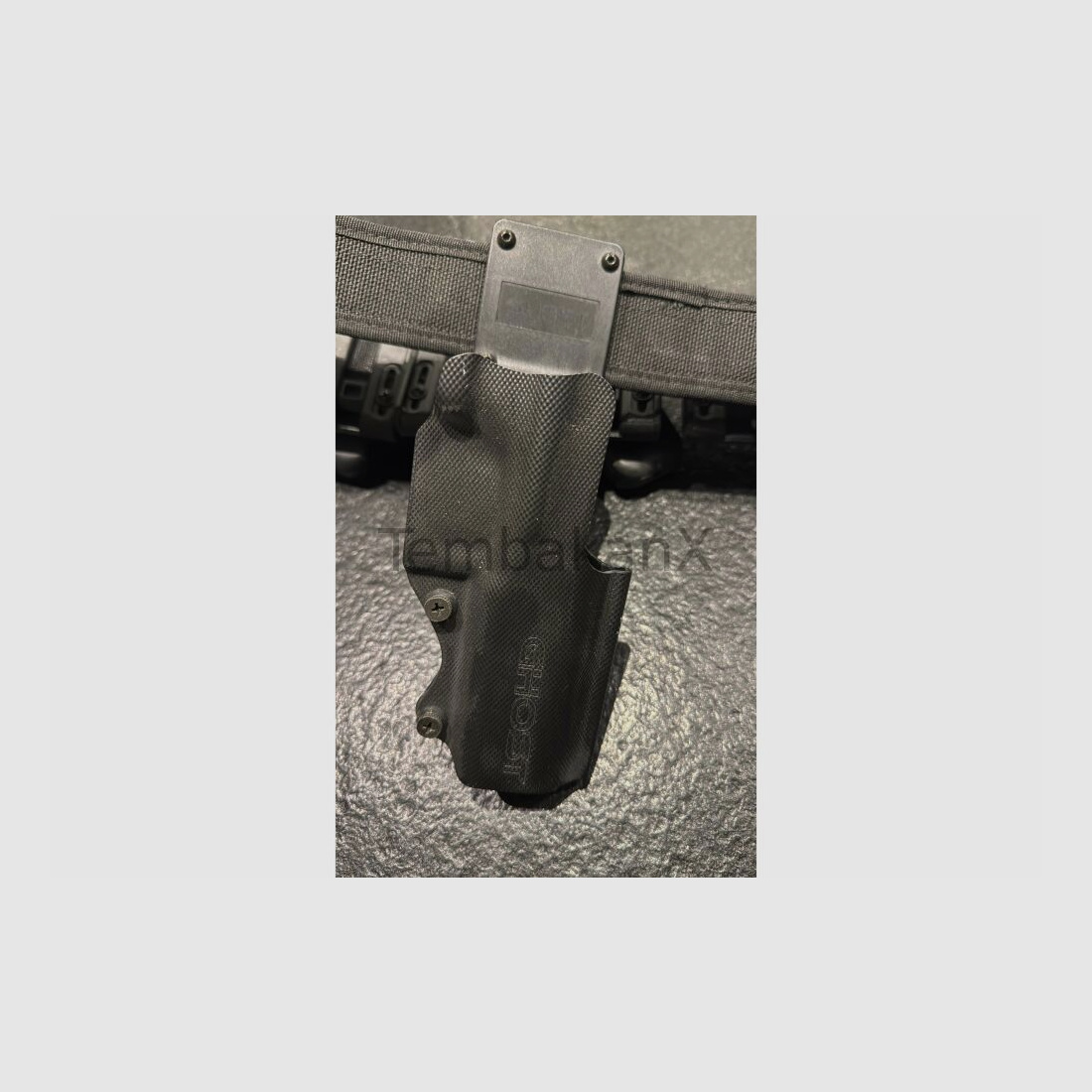 IPSC Gürtel inkl. 4 Mag.Taschen + Magnethalter und Gohst Hoslter Walther PP