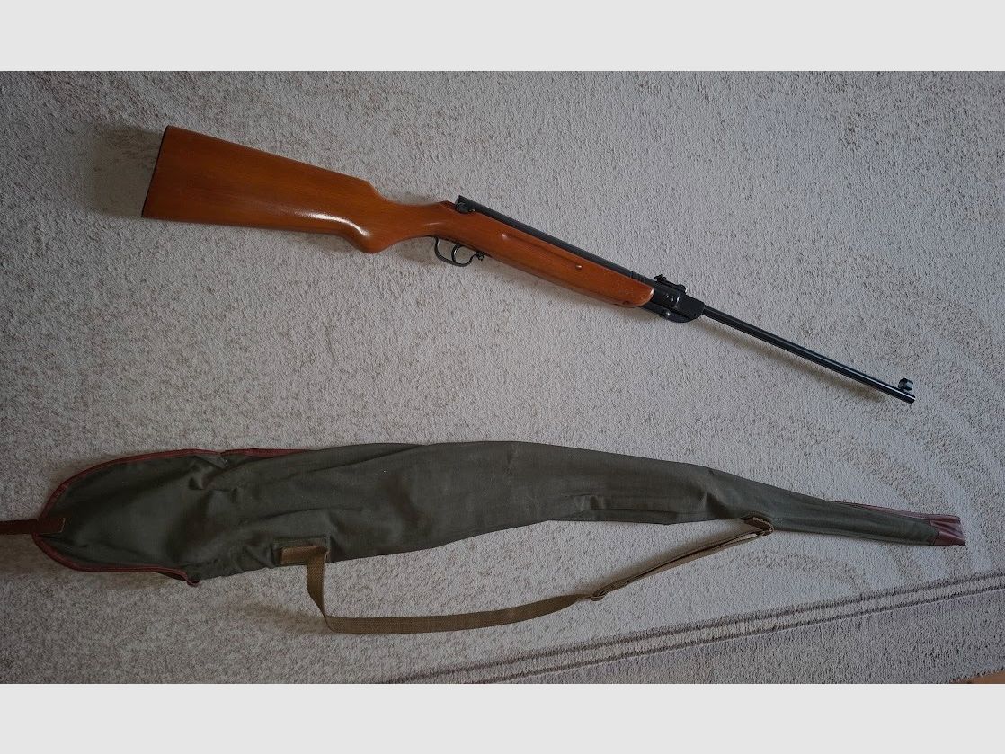 Rifle de aire DDR "Haenel" Suhl, modelo III-284