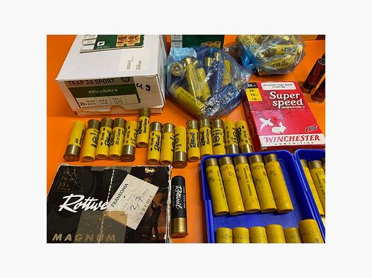 Chance ergreifen! 365 Patronen Markenware Flinte Kaliber 20 VHB, mach ein Angebot! LESEN! ANRUFEN!