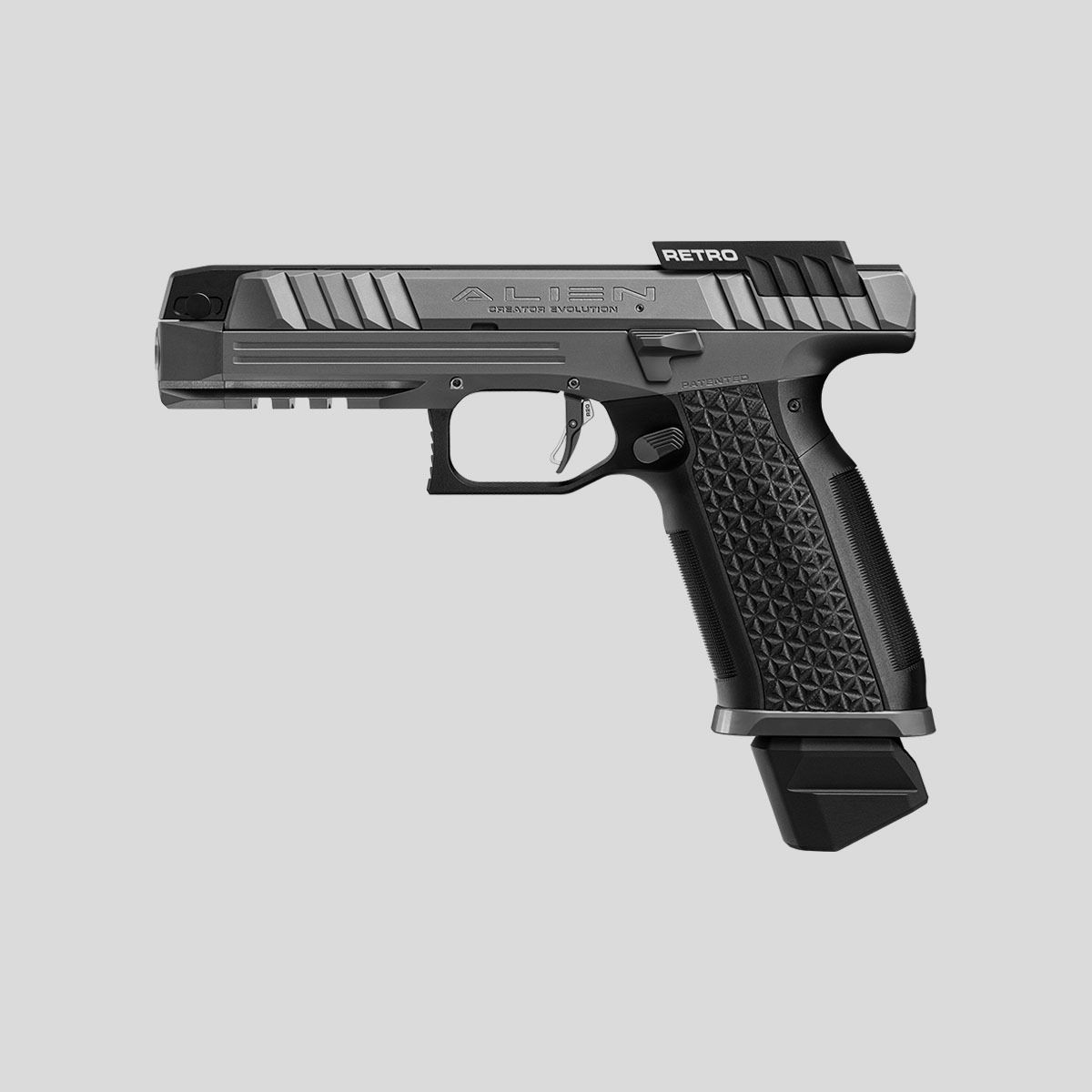 Laugo Arms – Alien Creator Retro kit (Grey/Black) [9mm Para], Bild 1 von 8