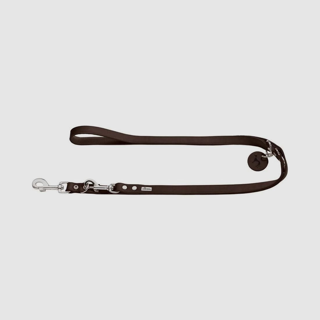 Hunter verstellbare Führleine aus Leder
