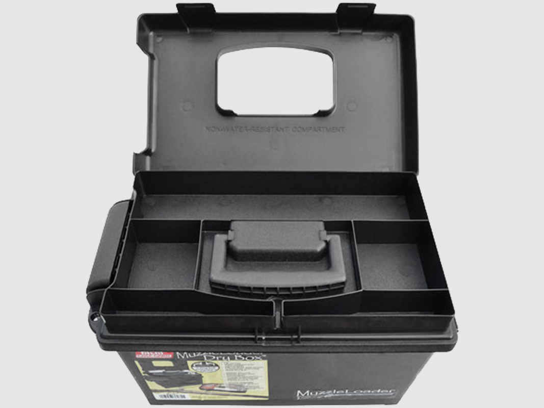 MTM caja de transporte para accesorios de rifles de avancarga ML1-40 negra