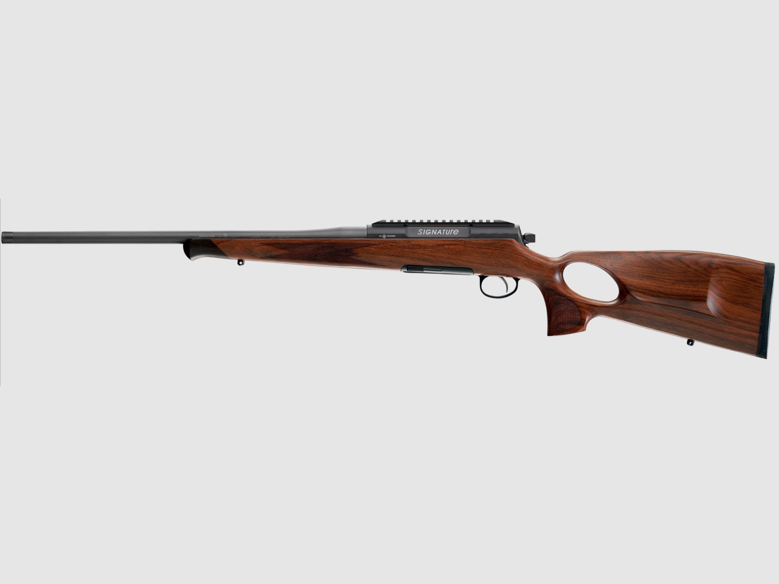 RÖWA Rössler Repetierbüchse Signature .308 Win. mit Luxus Holzschaft Lochschaft M15x1