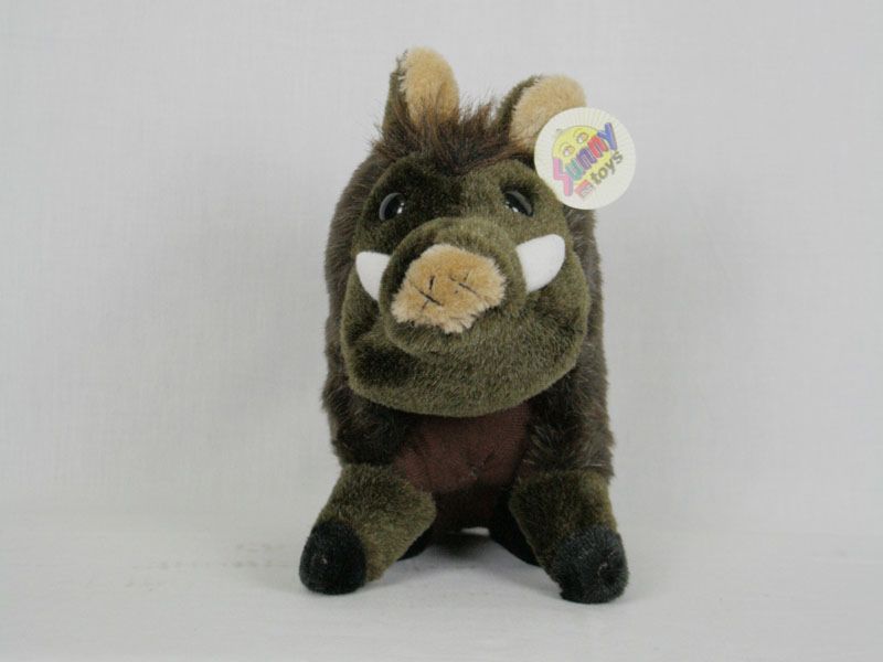 Pluche Wildzwijn 28 cm
