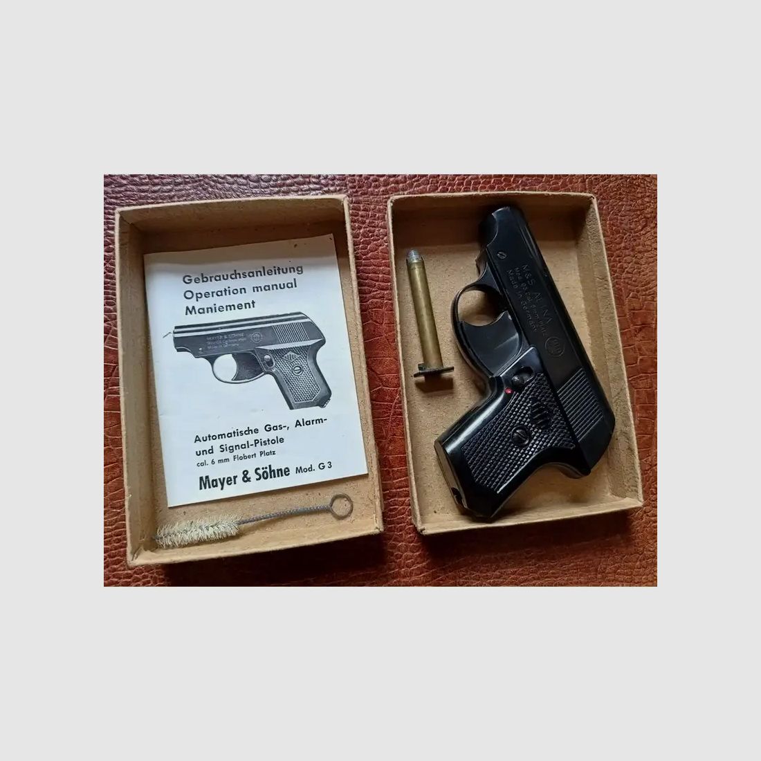 Aetna Mod.G3 von Mayer&Söhne aus den 1970iger Jahren Flobert 6mm/Sammlerstück