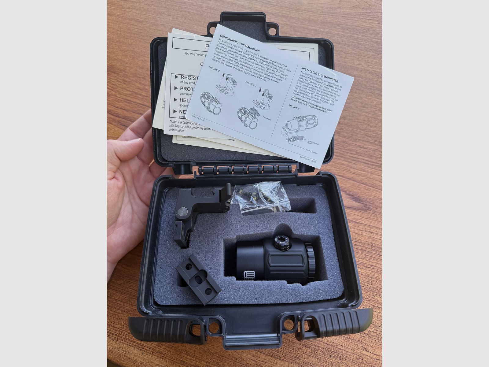 Magnificador Eotech G43 STS original en estado como nuevo, como G33