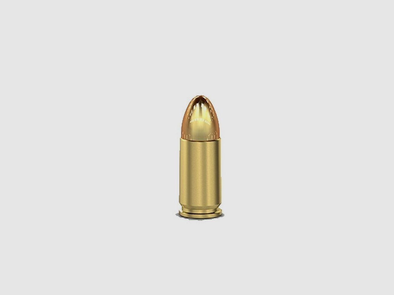 Magtech 9 mm Luger Vollmantel 8,0g/124grs.