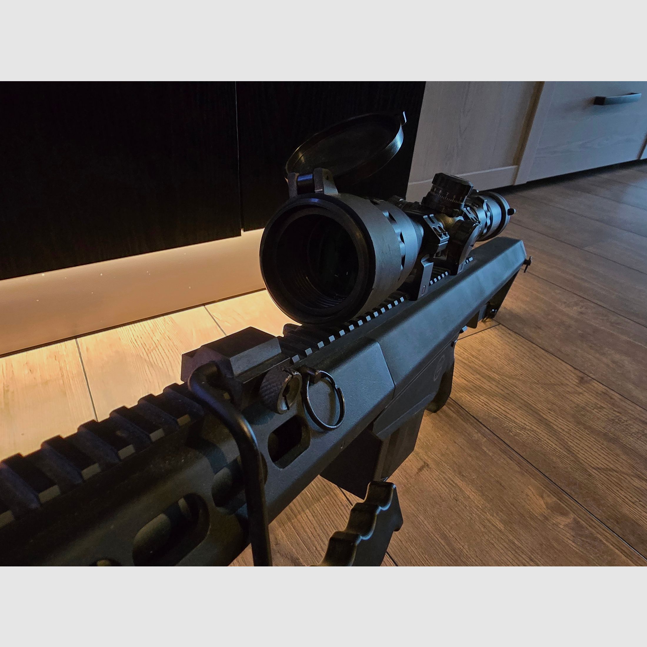 M82 Scharfschützengewähr mit Zielfernrohr, WIE NEU: Airsoft co2