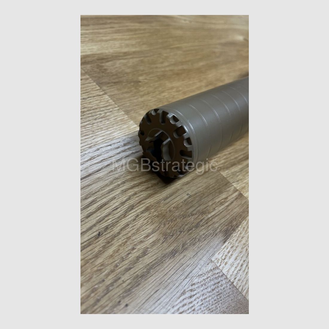 Acheron ACS E1 7.62 suppressor for Acheron HexaLug muzzle device quick release system HexaLug - available in black and FDE!
