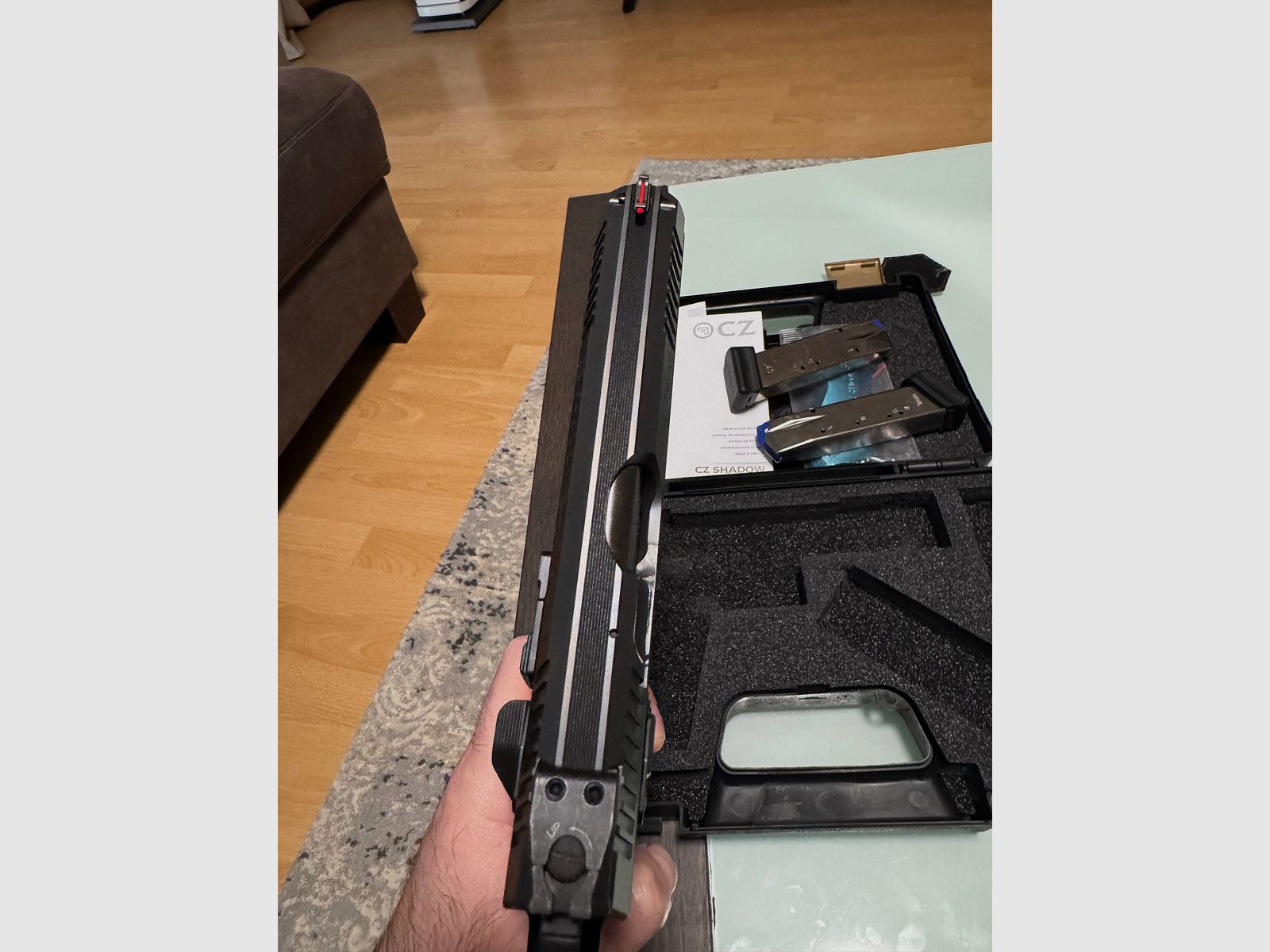 CZ Shadow 2 SA 9mm Luger gepflegt.