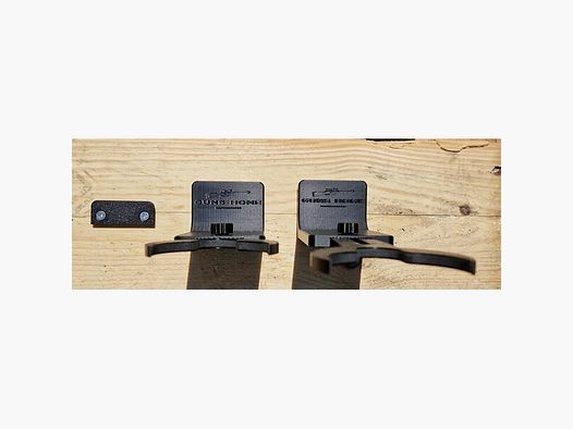 GUN-i-FLEX Waffenhalter zum Anschrauben für Waffenraum Jagdkanzel ect. Gr. M