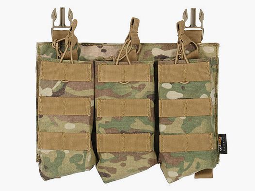 Buckle Up Triple AK47/AKM Mag Pouch - Multicam [8FIELDS PREMIUM]