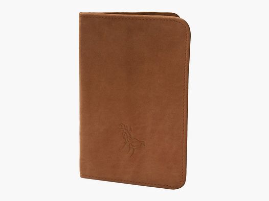Funda de licencia de caza marrón