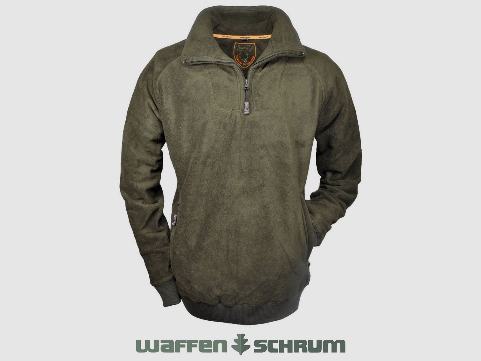 Hubertus Troyer Fleece oliv