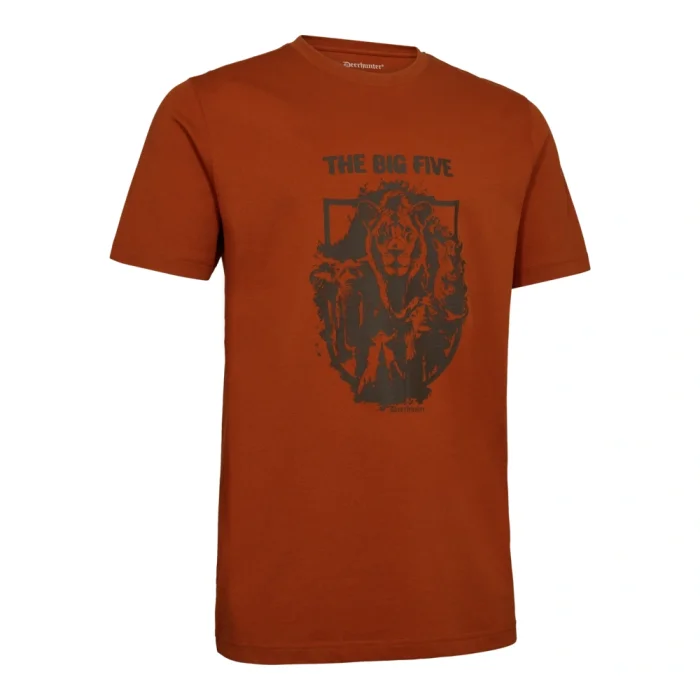 Camiseta DEERHUNTER Weston Oak Rust (8684-610), imagen 1 de 3