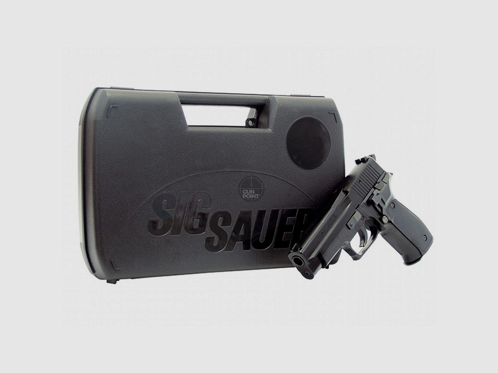 Sig Sauer Pistolen-Koffer schwarz mit Schaumstoff-Einlagen