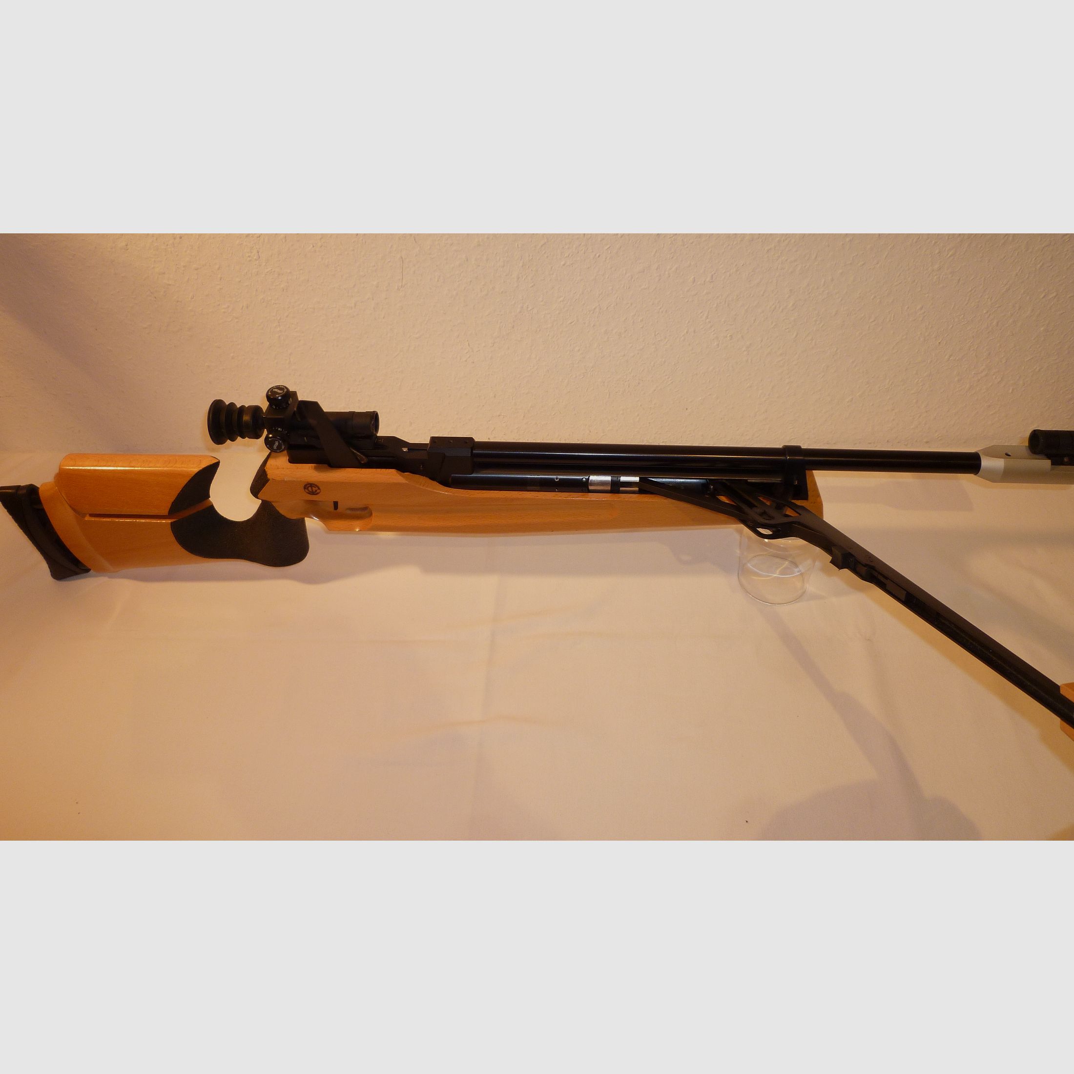 Match-Luftgewehr Walther LGM - 2 rechts / links Jugendgewehr SN108026