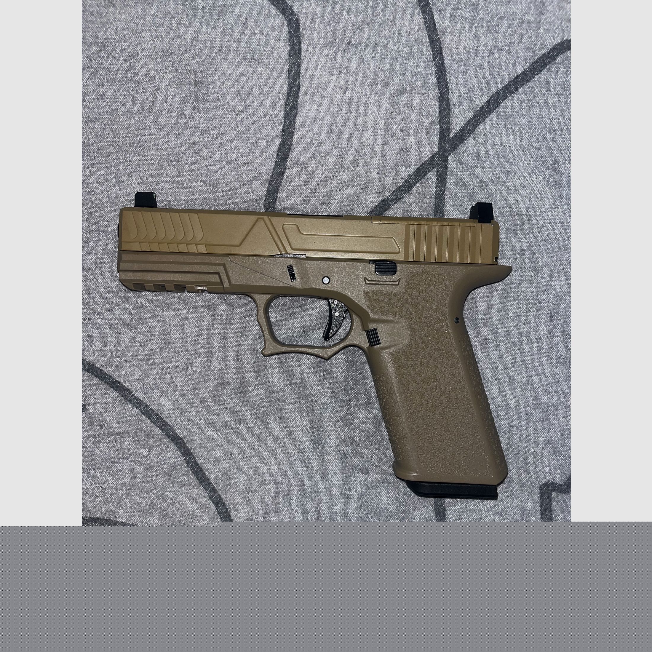 AWC VX7301 mit Metallschlitten GBB 6mm BB Flat Dark Earth