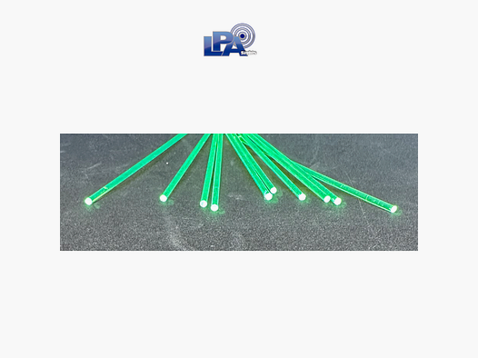 LPA BARRAS FIBRA OPTICA DIAM. 1 mm. VERDES