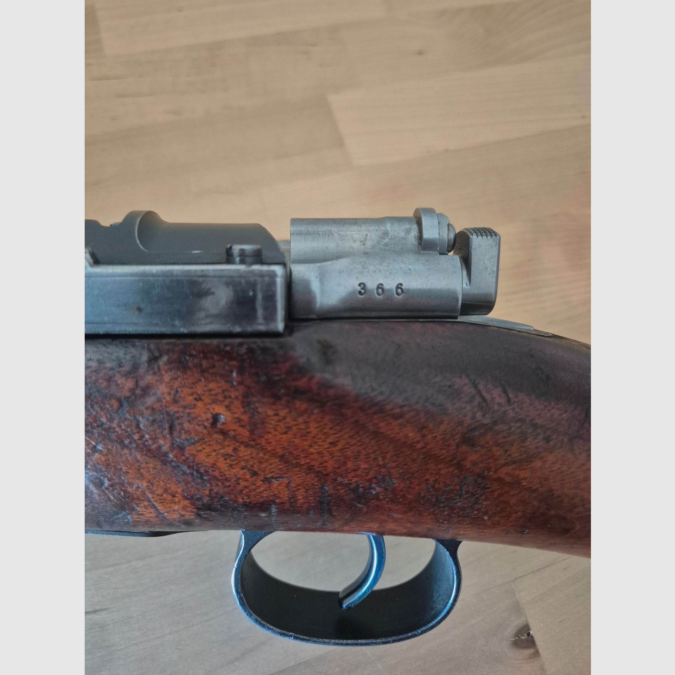 CARL GUSTAFS STADSGEVÄRSFAKTORI Rifle de repetición Schwedenmauser M96 Carl Gustafs 1915, calibre 6,5x55