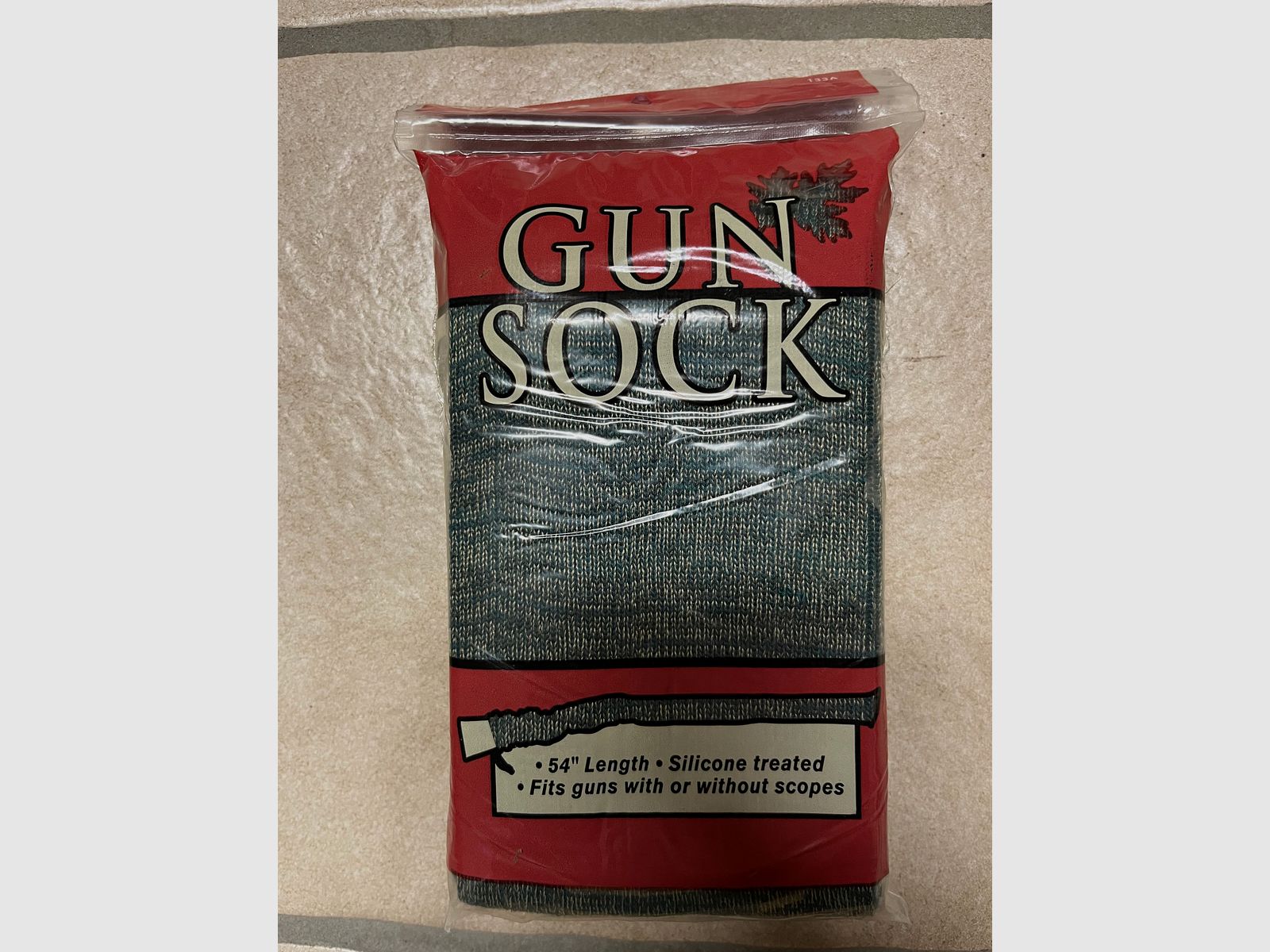 Gun Sock, Gewehrsocke, grün