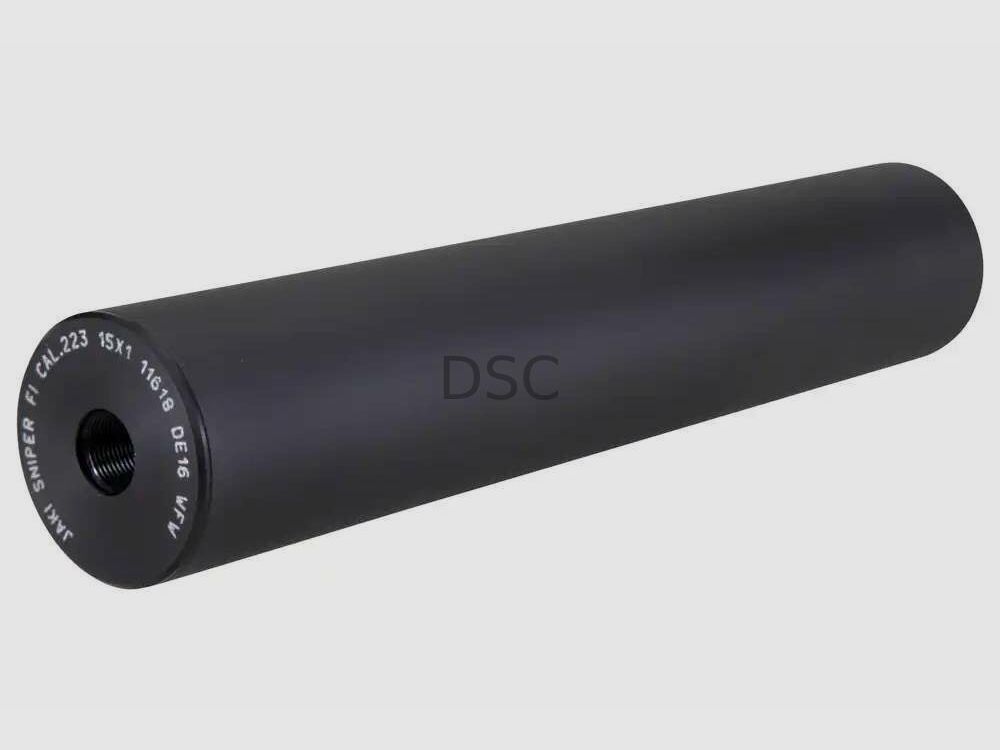 Schalldämpfer Jaki Sniper .22 - .223 Gewinde 1/2-28 ohne