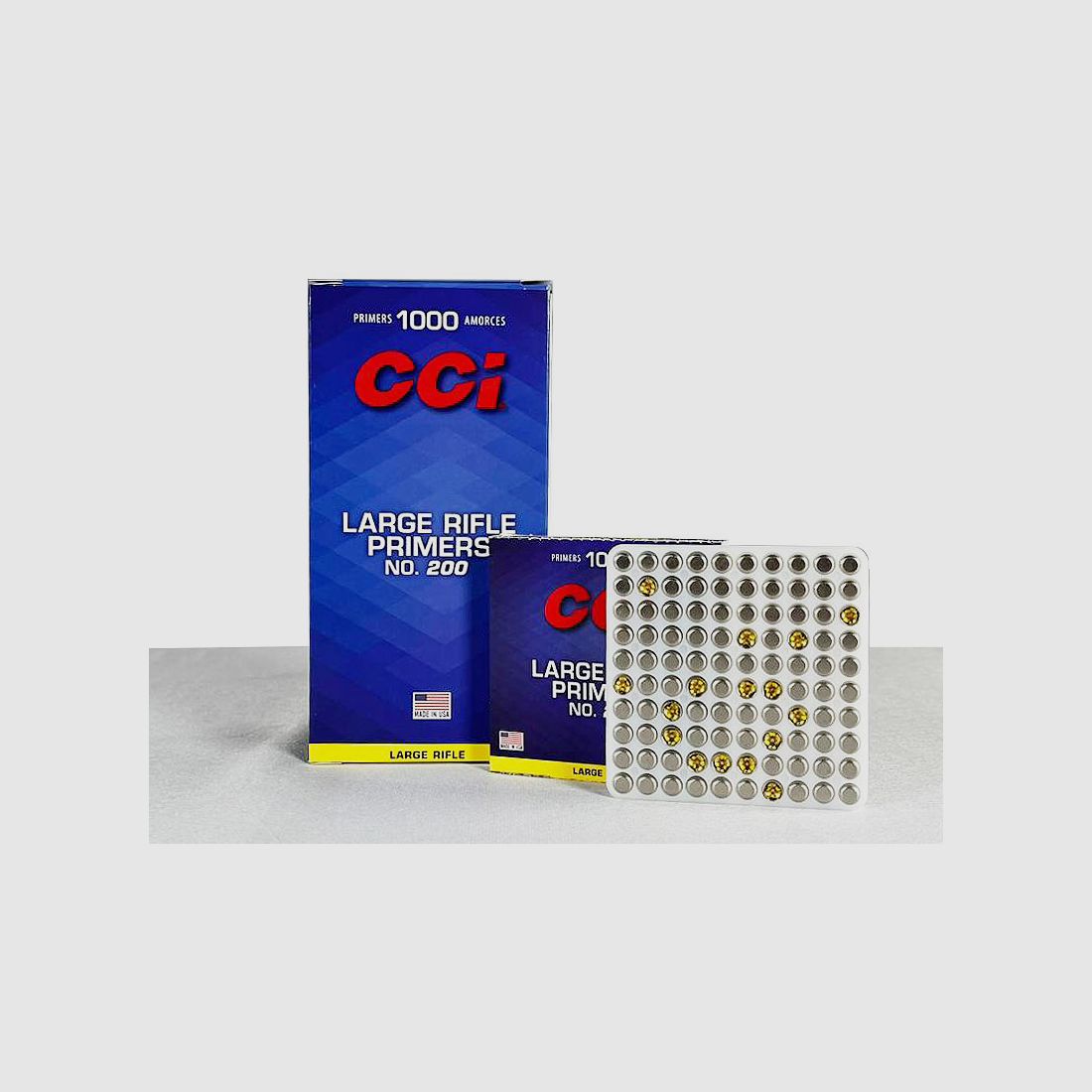 CCi Amorces de Fusil *No. 200* STD Grand Fusil 1 Paquet (pour 1.000 coups à 0,129 €*)