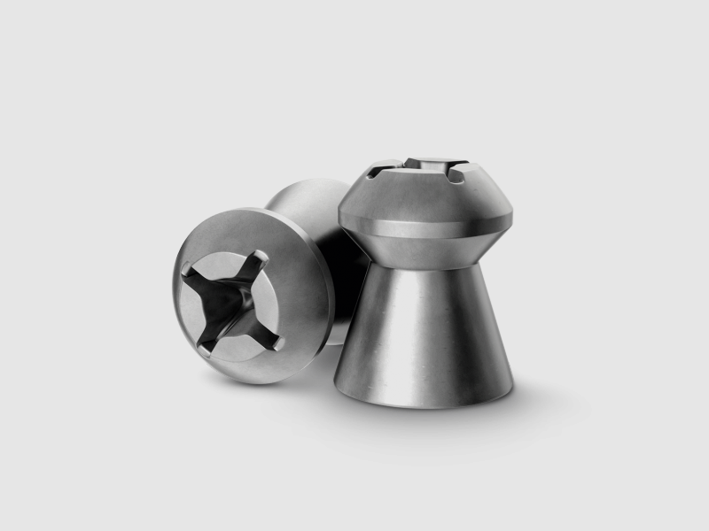 H&N – DIABOLO BARACUDA HUNTER EXTR Luchtgeweer Kogels, afbeelding 3 van 3