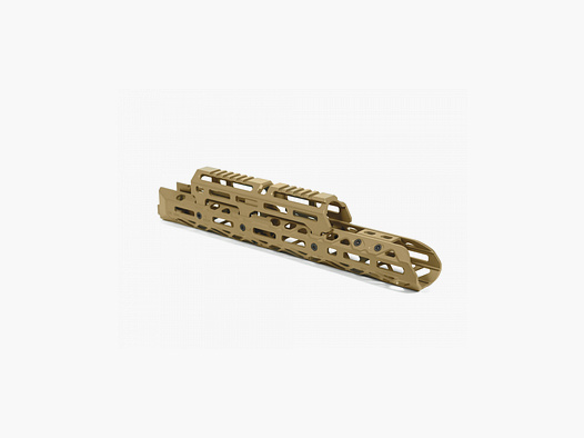 KPYK Langer AK M-LOK Handschutz mit langem Gasrohrcover CRC 1U004B Coyote Tan